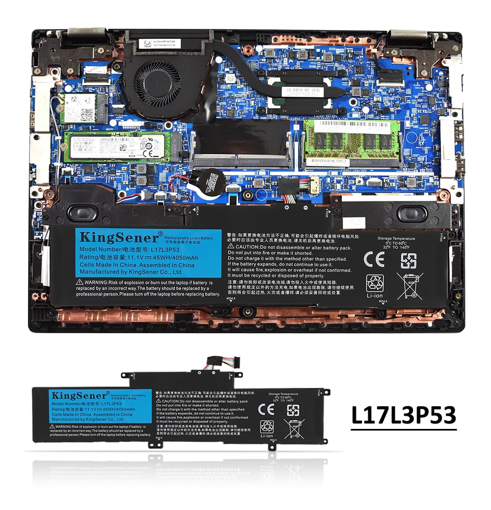 Amazon.com: KingSener L17L3P53 Laptop Battery ThinkPad L380 Yoga